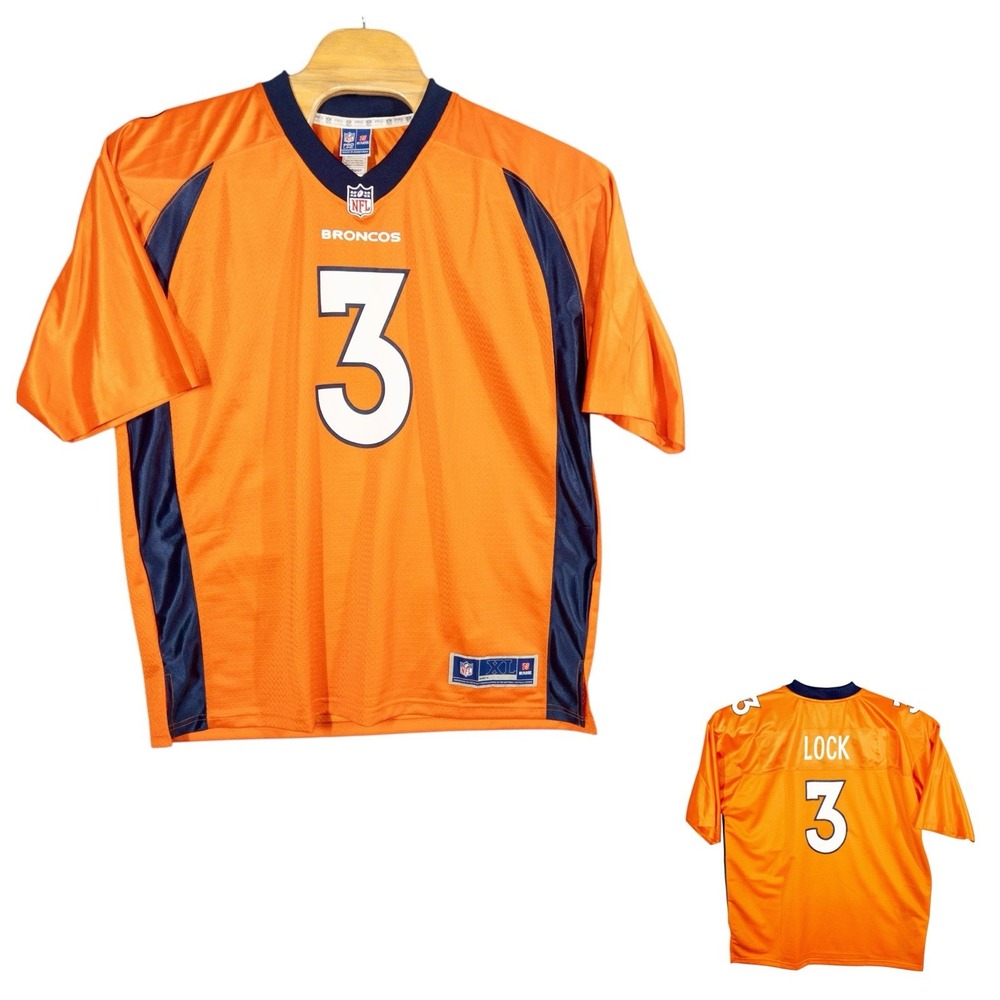 NFL‎ Pro Line Denver Broncos Drew Lock #3 Football Jersey Mens XL NFL